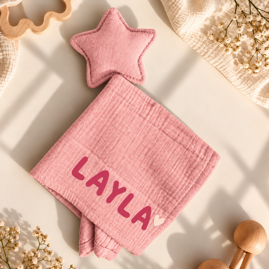 Customized Muslin Burp Cloth